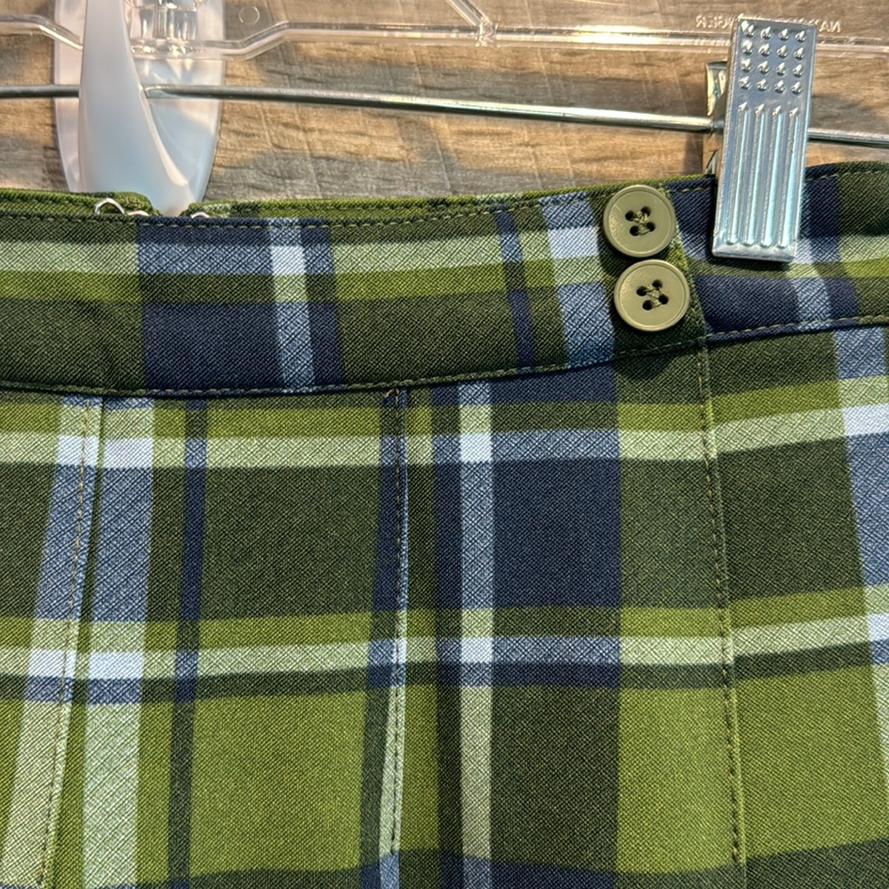 WeWoreWhat NWT Classic Plaid Tennis Skirt(Skort) with underneath Shorts. - Picture 4 of 8